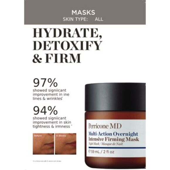Perricone MD Multi-Action Overnight Intensive Firming Mask (2oz) - Picture 2 of 3